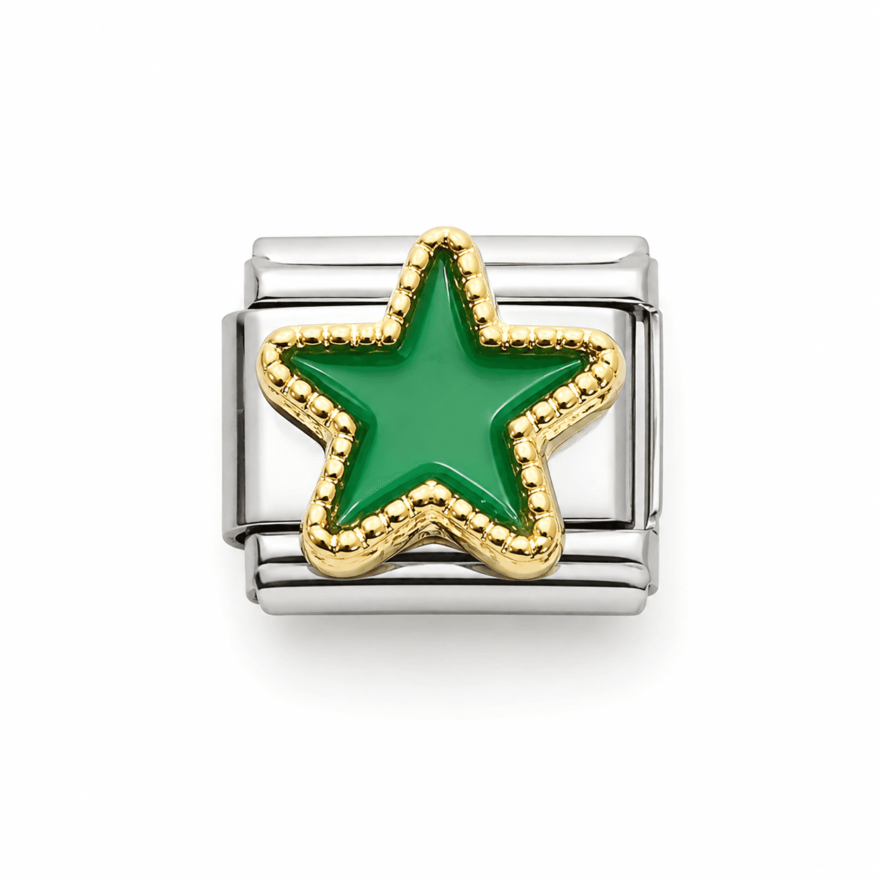 Charm Green Star