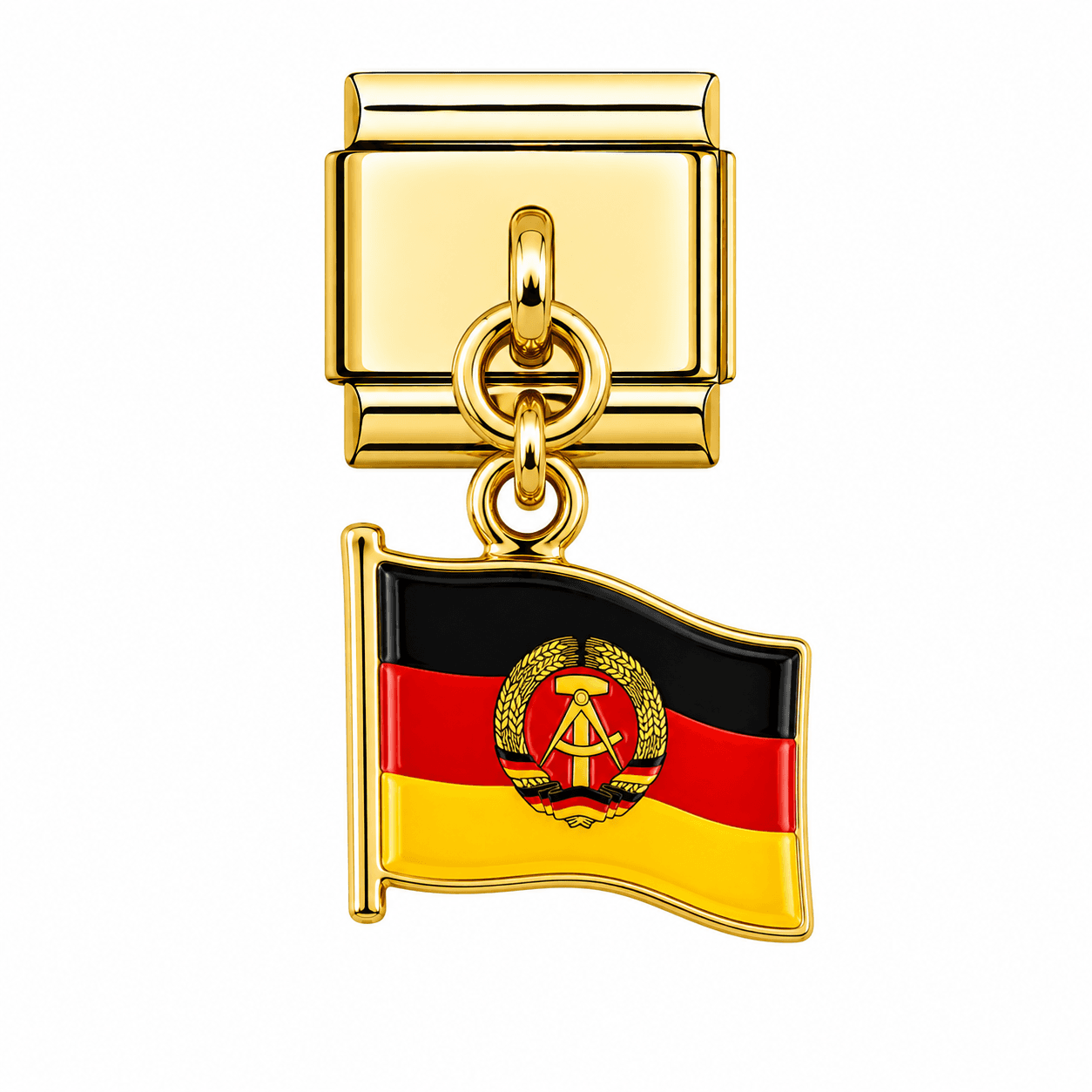 Charm Dorado - Banderas Ondeadas — Alemania Oriental