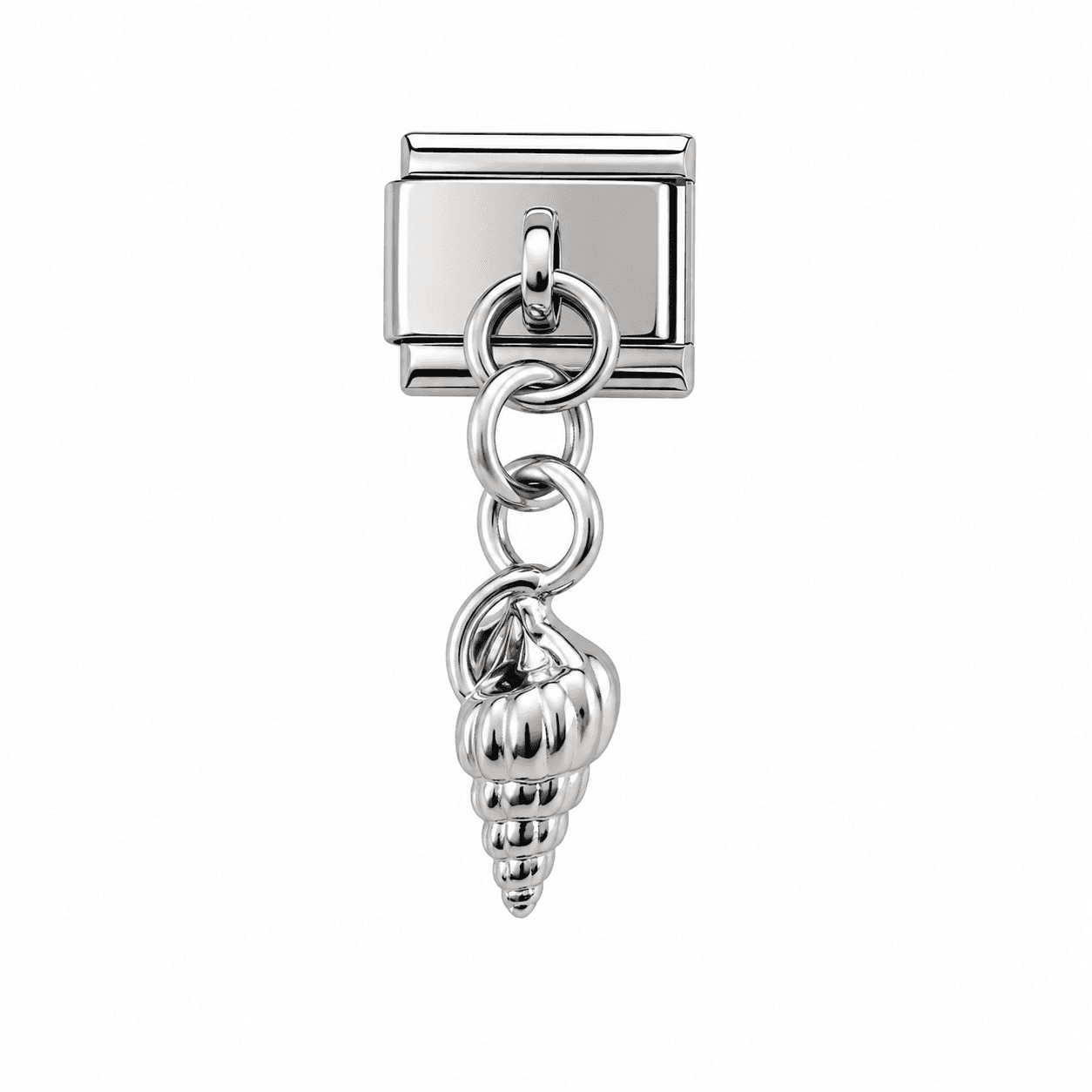 Charm Colgante Caracol Plateado — imagen 1