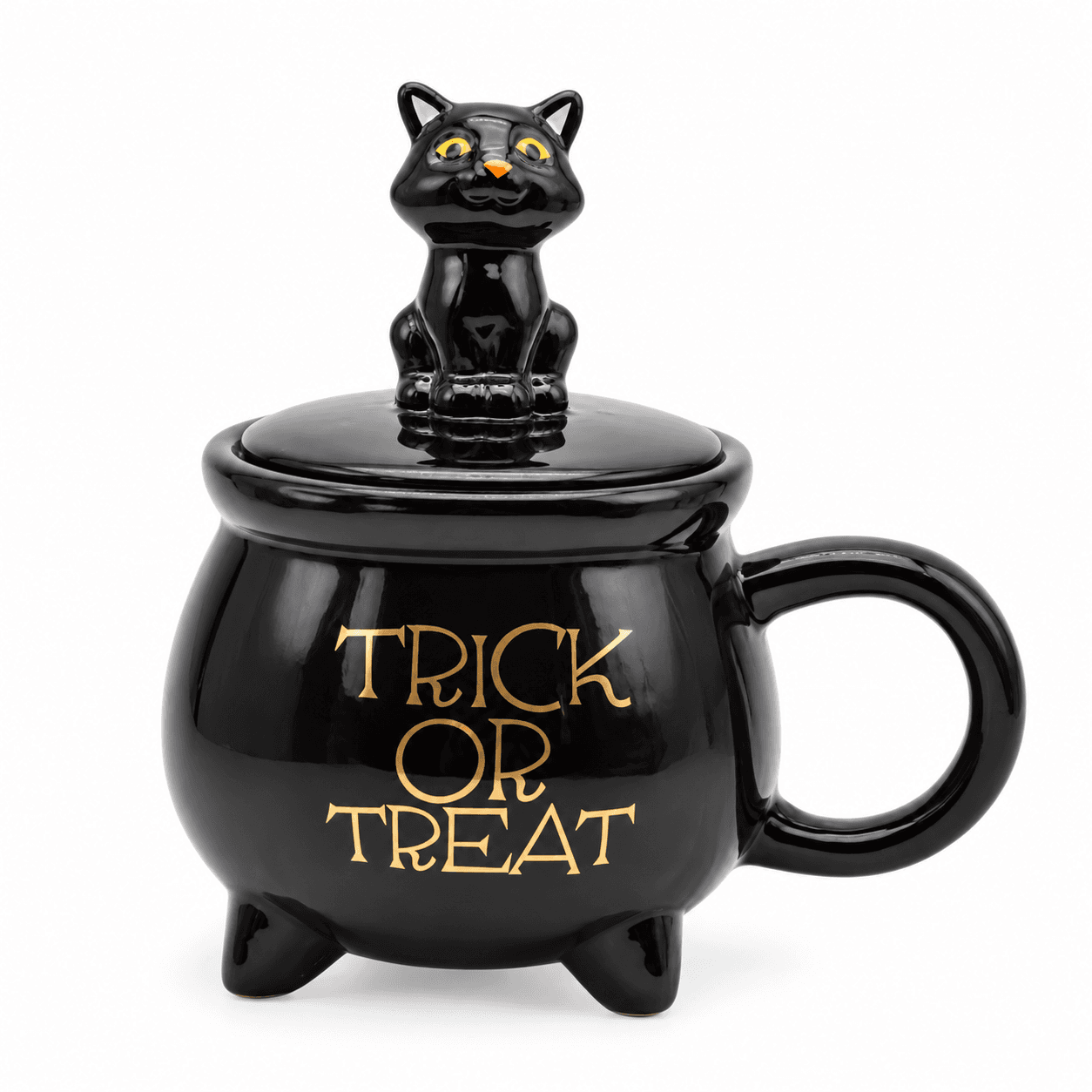 Taza Black Cat Cauldron