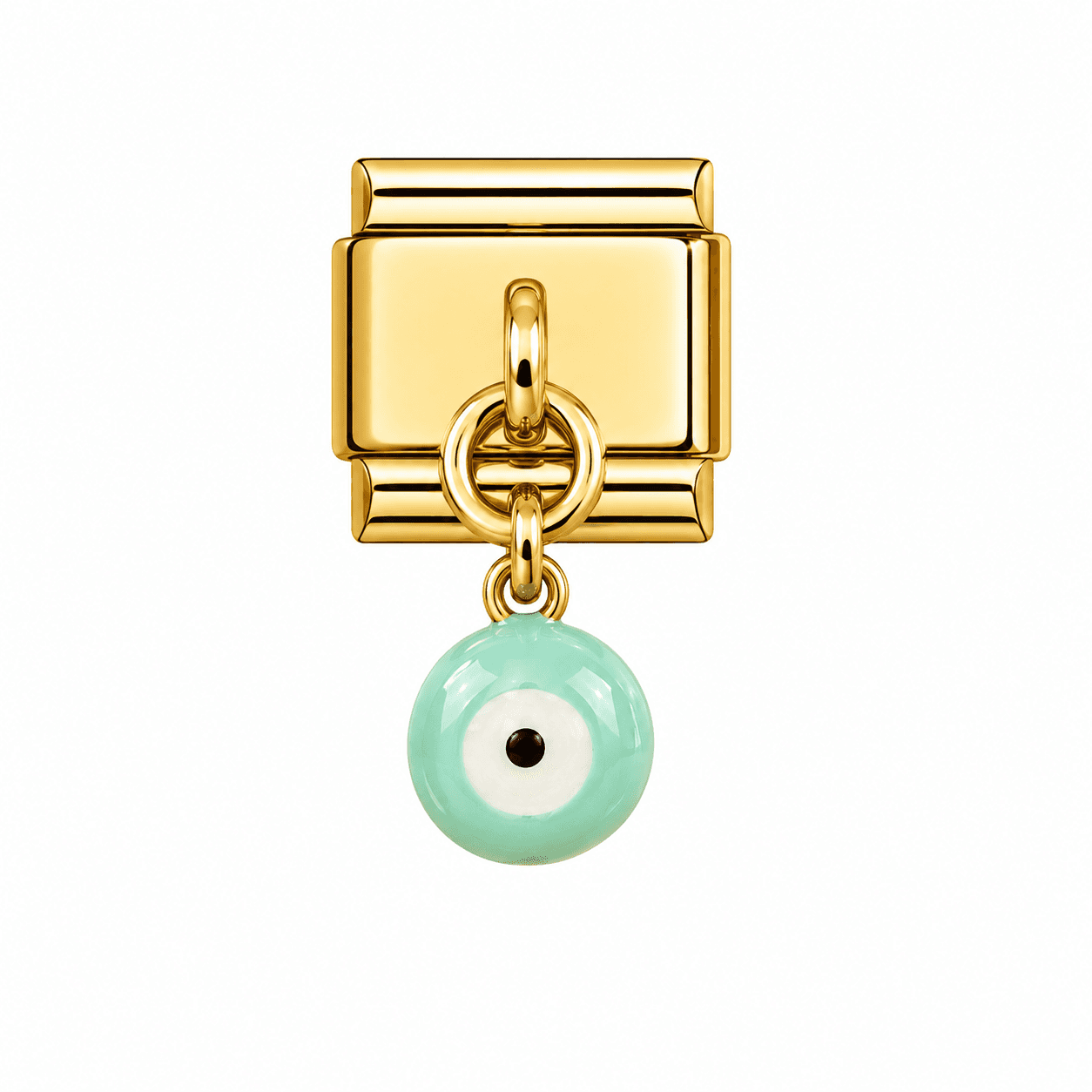 Charm Dorado - Ojo Turco — Light Blue