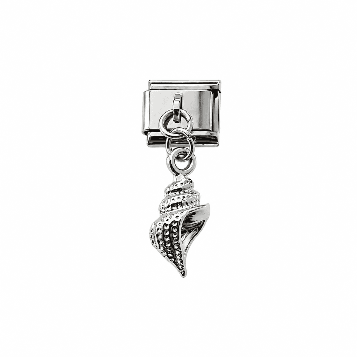 Charm Colgante Caracola Plateada — imagen 1