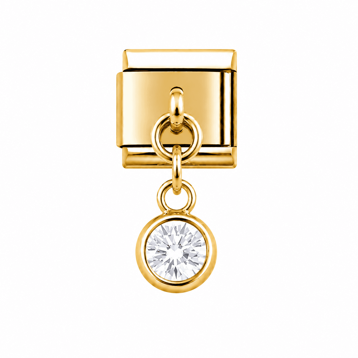 Charm Crystal Gleam — White