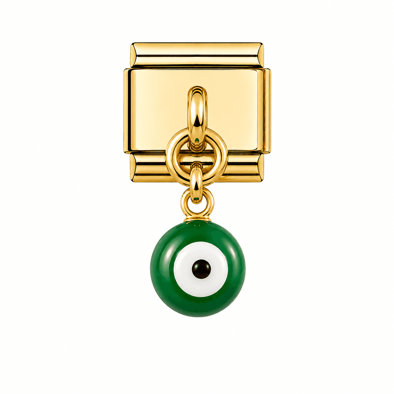 Charm Dorado - Ojo Turco — Dark Green