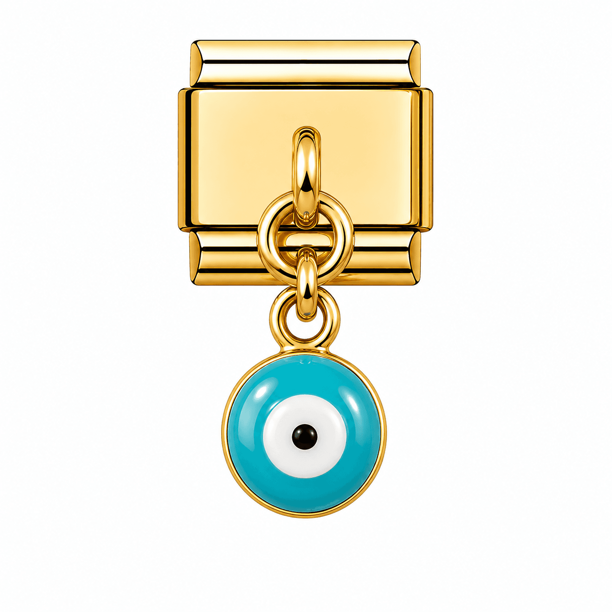 Charm Dorado - Ojo Turco — Sky Blue